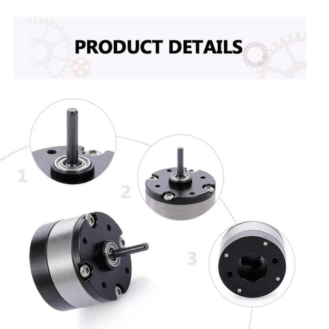 Detailed view of 1/3 Planetary Gear Reduction Unit For 540 Motor RC Cars Metal Gearbox showing components and assembly.