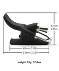 Green Cannon Surf Fishing Trigger Aid For Fixed Spool Casting Thumb Button Clip with dimensions and weight.