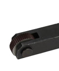 Close-up of a Beefy Single Wheel Straight Knurling Tool from the 7-piece set, showing durable hard alloy wheel for metalwork embossing.