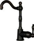 One-Handle Widespread Kitchen Bar Faucet In Oil Rubbed Bronze Built Tough With Solid Brass Drip Free Ceramic Cartridge Tarnish Resistant