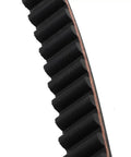 Close-up view of Super Durable 1 Inch 137T Drive Belt For Harley Davidson Sportster Motorcycle with closely spaced teeth.