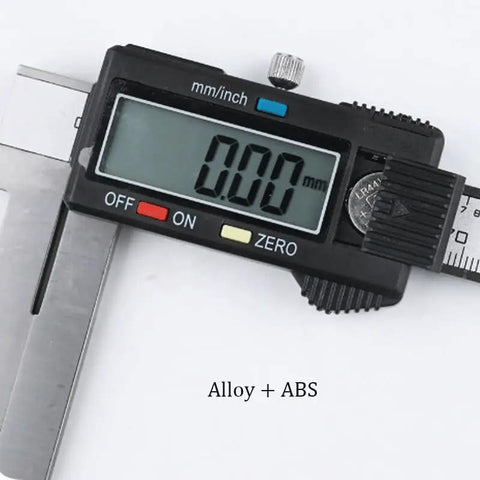 YMGSCC External Groove 150 Inner Hole Internal Measuring Caliper, digital display, made of alloy and ABS.