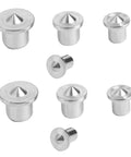 Two Set Dowel Centering Tool Kit For Precise Alignment In Woodworking Projects Dowel Pin Centering Plugs For Accurate Hole Marking Steel Construction Drill Center For DIY Furniture And Carpentry, steel