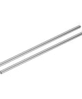 Set Of 2 4mm By 150mm Linear Motion Rod Shaft Guide Chrome Plated Case Hardened Steel For 3D Printers And CNC Machines Ultra Smooth Glide