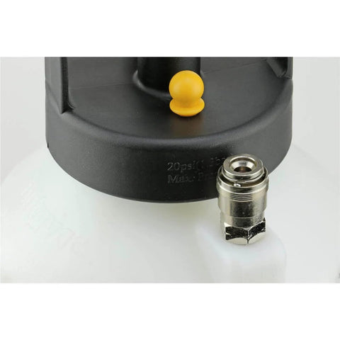 Close-up of Pro Grade Hydraulic Brake And Clutch Pressure Bleeding System DIY Friendly with 1.2 Gallon Reservoir.