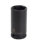Heavy Duty 3/4 Inch Drive 30Mm Deep Impact Socket Built Tough With A 6 Point Chrome Moly Design, matte finish, anti-corrosion.