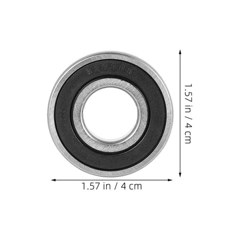 High Speed Deep Groove Ball Bearings Kit For Electric Vehicles Four Pack Rear Axle Bearings High Precision Energy Efficient Hubs And Motors Steel Build Reliable Performance For EV Powertrains Race Ready, 1.57 in/4 cm