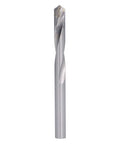 Single drill bit from 10 Pcs Twist Drill Bit Set With Straight Shank Tungsten Steel Engraving End Mill Bit Kit 8mm Diameter Rugged Pro Grade
