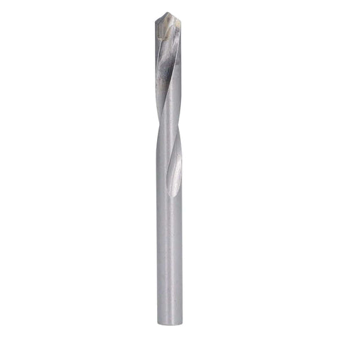 Single drill bit from 10 Pcs Twist Drill Bit Set With Straight Shank Tungsten Steel Engraving End Mill Bit Kit 8mm Diameter Rugged Pro Grade
