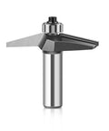 Heavy Duty Pro Grade 15 Degree Chamfer Router Bit For Woodworking Built Like A Tank Bevel Flush Trim Cutter with 0.5 Inch shank