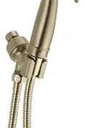 Shower Mount Hand Shower Champagne Bronze Finish With H2Okinetic 2 GPM Water Efficient Full Body And Massaging Spray