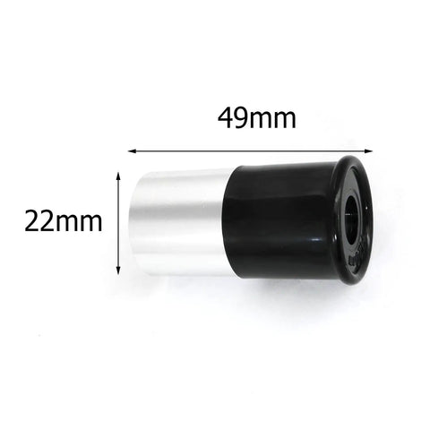 Side view of 20mm Telescope Eyepiece 0.965 Inch Diameter Fully Multi Coated Optical Glass Metal Housing Top Notch Durable Astronomy Accessory