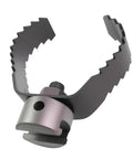 Heavy Duty Drain Cleaning Machine Head And Sewer Snake Cutter Auger Attachment Crafted From Rugged Manganese Steel for tough clog removal.