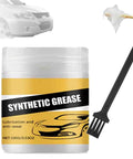 Heavy Duty Car Care Synthetic Grease For Cars Doors Hinges And Wheel Bearings Multi Purpose Lubricant Set container and brush
