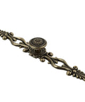 Antique Bronze Cabinet Pulls 6.88 Inch Zinc Alloy Wardrobe Drawer Handles Vintage Carved Hardware. European-style design.