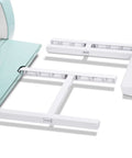 White AOOIIN extension tray for Cricut Maker/Explore series, 12x12 mat holder, tray extender