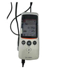 Top Shelf Digital Surface Roughness Tester Meter Model Sj 220 Portable Industrial Quality Gauge displaying measurement readout.