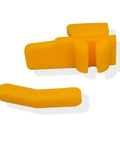 Tire Changer Plastic Insert Kit For Duck Head Mounts Rim Edge Protector Guards Nylon Demount Fitting Heads 6 Front Upper And 6 Rear Lower Inserts Two Packs Pro Grade 24YKM visible in yellow close-up.
