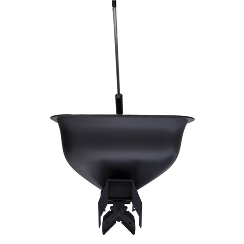 Fert A Ply Side Dress Fertilizer Applicator For 10001 Garden Seeder, durable poly, dual ports, view from rear