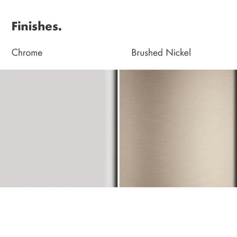 Finishes of Focus Modern Upgrade Easy Clean One Hole Bathroom Sink Faucet In Brushed Nickel With Ceramic Cartridge Low Flow Design
