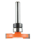 Front view of Flooring Router Bit With 1-1/4 Inch Diameter And 1/4 Inch Shank For Flooring And Inlay Projects Bearing For Easy Template Work