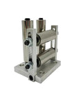 Four Roller Guide Wheel For Rope And Cable Lead With Adjustable Mounts Heavy Duty Wire Guide System Compatible With Qp20 Qp30 Qp30 For Smooth Cable Runs, metal base