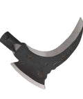 High Manganese Steel Scythe For Yard Work, Multifunction Gardening Tool With Double Sickle Head, Easy Install blade close-up