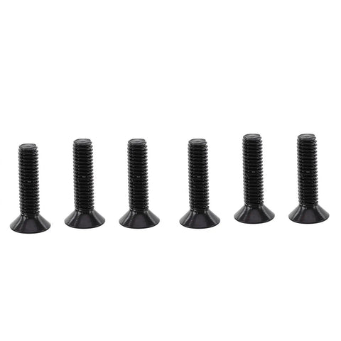 M3 Hex Socket Screws And Nuts Kit, Alloy Steel 250PCS Assorted Bolts Set, M3 X 6mm 8mm 10mm 12mm 16mm 20mm, Flat Head, Perfect For DIY 3D Printing, Sheet Metal, Woodworking And Home Repairs, black flat head screws