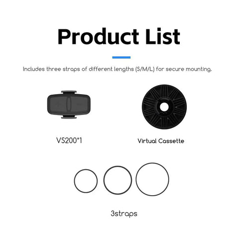 Cycling BLE Controller With Virtual Transmission And Virtual Cassette For Bike Trainers X2Max XXPRO accessory list