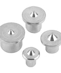 Dowel Center Point Set 10Pcs 6mm 8mm 10mm 12mm Locating Pins for Soft and Hard Wood Timber Marker Hole Centering Kit