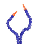 Adjustable Magnetic Coolant Pipe Holder with flexible blue tubes and orange nozzles for CNC Machine Tool Cooling Systems