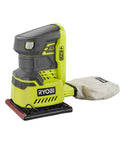 18V Palm Sander Pro Grade With 12,000 RPM 1/4 Sheet Power, Onboard Dust Bag, Ergonomic Rubber Grip, Battery Not Included
