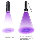 Portable 51 LED Black Light Flashlight Pro Grade for Home and Hotel Inspections Detect Pet Urine On Carpets Rugs Upholstery