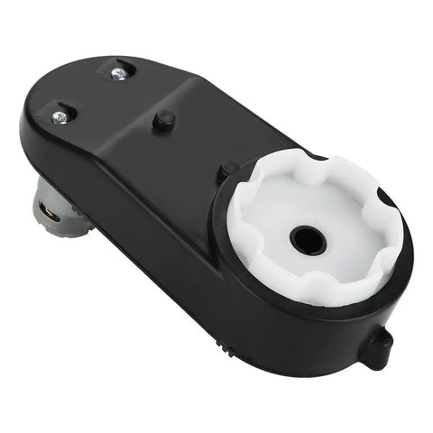 High Speed Universal RS390 Electric Motor For Kids Ride On Cars 6V/12V Drive Engine, durable plastic housing, top view