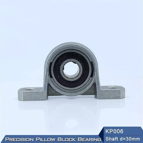Killer KP006 Mounted Bearing 30mm Shaft Zinc Alloy Pillow Block Housing For Industrial Machinery Precision Work Smooth Rotation Heavy Duty For Mechanics Fix Motors Safely Rock Solid Worth Workshop Peak Performance Good front view