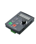 Stepper And Servo Motor Controller With Pro Grade Five Digit Display And Positive And Negative Limit Communication, black control module with buttons