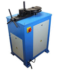Heavy Duty Programmable Electric Tube Bender With PLC And 2 HP Motor Bends 5/8 To 1-1/2 Inch Tubing smooth side view with control panel.