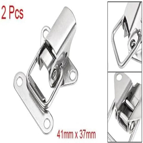 1.61 Inch Stainless Steel Draw Toggle Latch Clamp For Toolbox Two Pack Durable Heavy Duty Secure Closure For Metal Tool Box