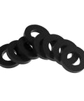 Propane Tank Gasket And O Rings Set For Soft Nose POL Fittings 10 Pieces Each Great For Leak Proof Sealing For Valves Regulators Adapters And Pipe Connectors black rubber gaskets