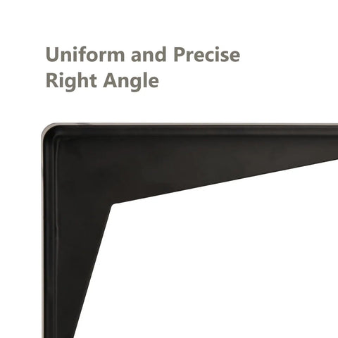 Built Tough 18 Inch Heavy Duty Shelf Brackets 8 Pack showing uniform right angle design for secure wall mounting.