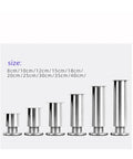 Height Adjustable Stainless Steel Furniture Feet Set Of 4 For Cabinets Sofas And Desks, size range from 8cm to 40cm, durable design