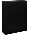 Built Different 12 Door Tablet And Cell Phone Locker Featuring Keyed Differently Locks, solid black metal unit for secure device storage.