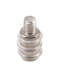 Close-up of a single metal pin from 20 Pack Shelf Bracket Pins Kit Metal Cabinet Wardrobe Shelf Fasteners Easy Install Heavy Duty Hardware