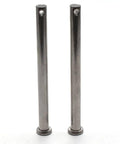 Heavy Duty 304 Stainless Steel Clevis Pins M8 X 100mm Single Hole Flat Head Pin For Hitch Pin Lock Systems, Corrosion Resistant, Reusable, Ideal For Trailer Hitch, Towing, Farm Equipment, 2 Pack