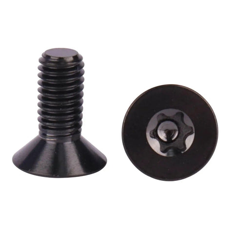 4 Pack Titanium Bolts M5x12mm Countersunk Torx Head Screws Black Coated Grade 5 6AL4V Lightweight Built Tough Fasteners