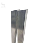 Heavy Duty Aluminum Square Duct Angle Cutting Guide with exact 15 and 22.5 degree markings for HVAC ductwork, corrosion resistant