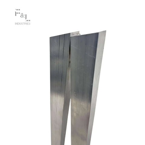 Heavy Duty Aluminum Square Duct Angle Cutting Guide with exact 15 and 22.5 degree markings for HVAC ductwork, corrosion resistant