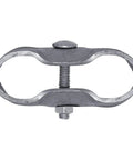 Eight Pack Chain Link Fence Panel Clamps For 1 7 8 Inch Pipe Frames, Kennel Clamps With Bolts And Nuts, Saddle Style, Fits Dog Kennels Or Runs And Temporary Fences, Easy Install, Heavy Duty Hardware Included