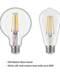 E26 medium base LED bulbs for Five Light Modern Sputnik Chandelier In Matte Black Farmhouse Adjustable Pendant Light.