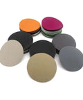 Grab These 30 Pcs 4 Inch Silicon Carbide Sanding Discs With Hook And Loop Back For Smooth Polishing And Heavy Duty Prep Jobs Across All Grit Levels From Rough To Razor Sharp Finish, assorted colors and textures.